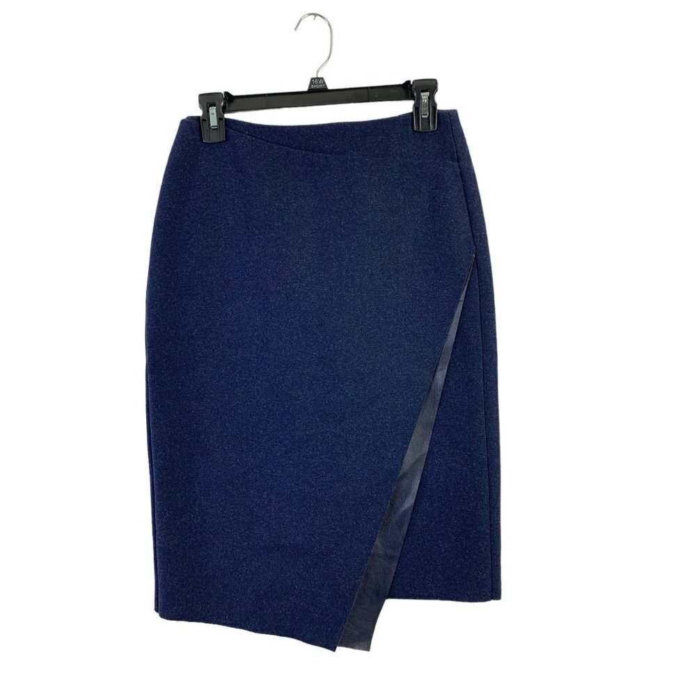 Zara Basic Women's Casual Navy Blue Skirt